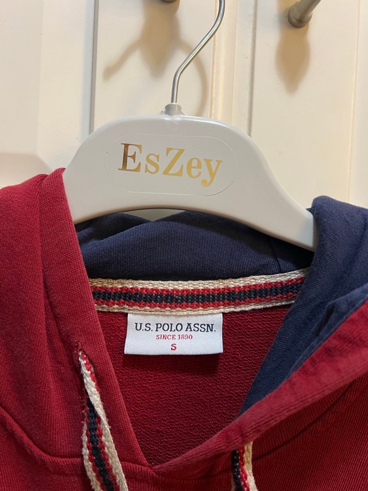 Erkek Polo Kapüşonlu Uzun Kollu Sweatshirt - Görsel 4