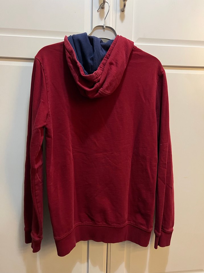 Erkek Polo Kapüşonlu Uzun Kollu Sweatshirt - Görsel 5