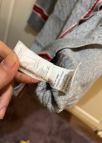 Nakışlı Örgü Gri Kadın Hırka - Görsel 4