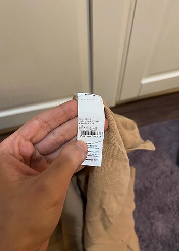 Bej Kadın Kazak, Bisiklet Yaka, Salaş - Görsel 4