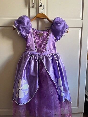 disney sofia kız çocuk kostüm elbise