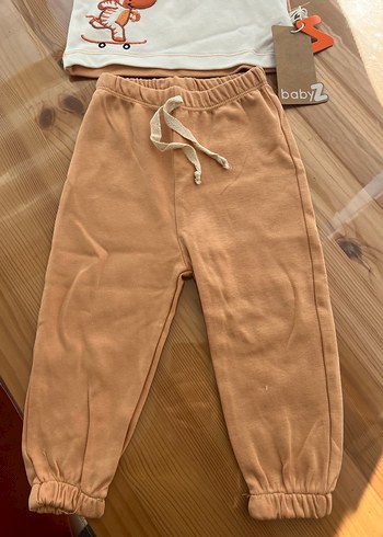 Düğmeli Baskılı Erkek Bebek Takımı - Görsel 2