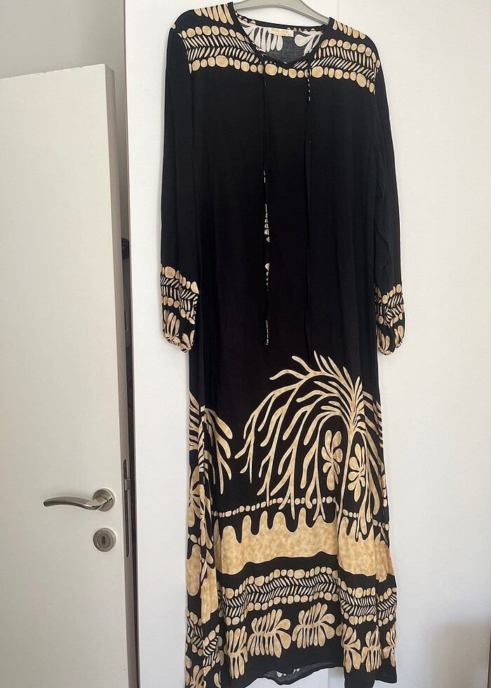 Tesettür uzun elbise - Görsel 2