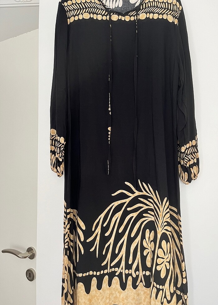 Tesettür uzun elbise - Görsel 3