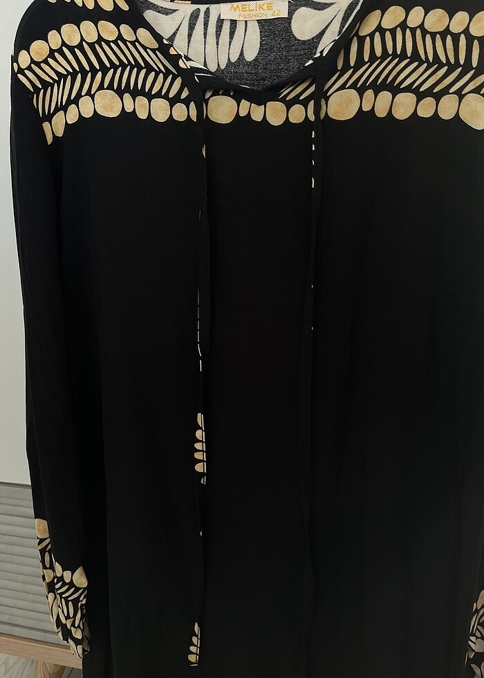 Tesettür uzun elbise - Görsel 5