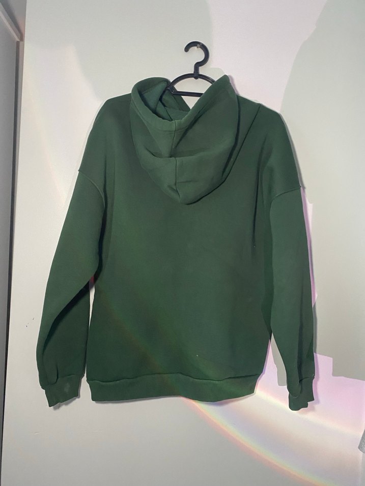 Kadın Yeşil Kapüşonlu Timberland Sweatshirt - Görsel 2