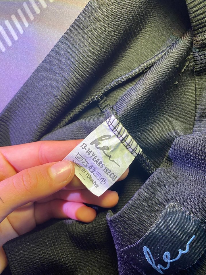 Siyah şort etek - Görsel 3