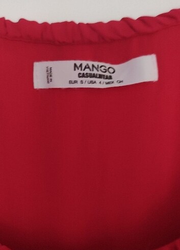 s Beden Mango elbise 