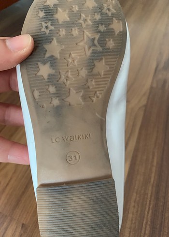 Kız Çocuk Beyaz Fiyonklu Bale Ayakkabısı - Görsel 4