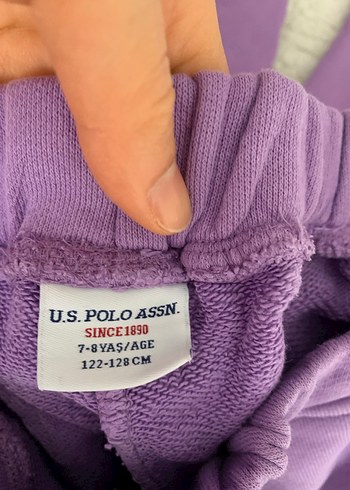 Kızlar için Mor Rahat Sweatpant - Görsel 4