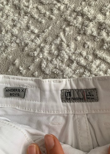 Mor Düğmeli Kız Şortu - Görsel 6