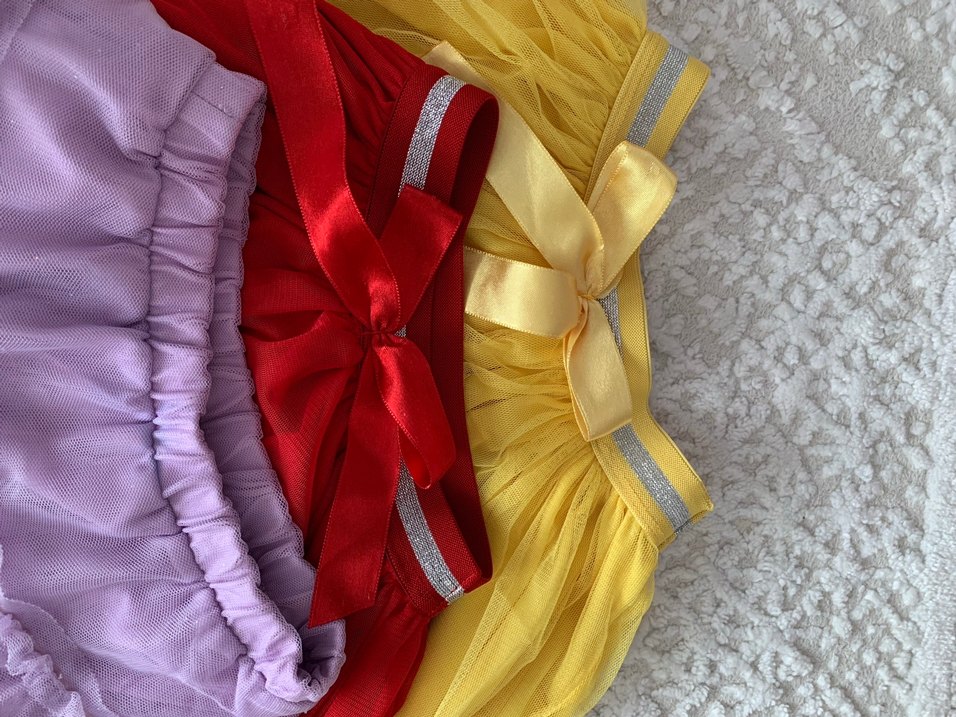 Renkli Nakışlı Kız Çocuk tütü Etekleri - Görsel 3