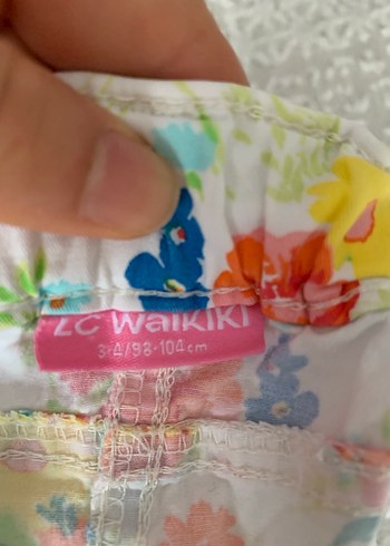 Çiçek Desenli Fırfırlı Kız Eteği - Görsel 6