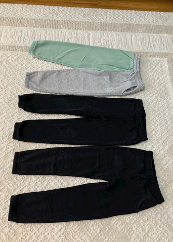 Gri Midi Rahat Kesim çocuk Eşofman Altı - Görsel 2