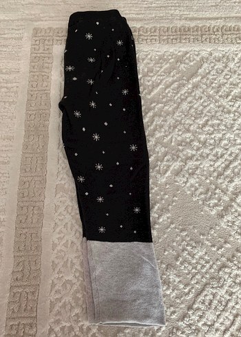 Nakışlı Örme Kız Çocuk Tayt - Görsel 2