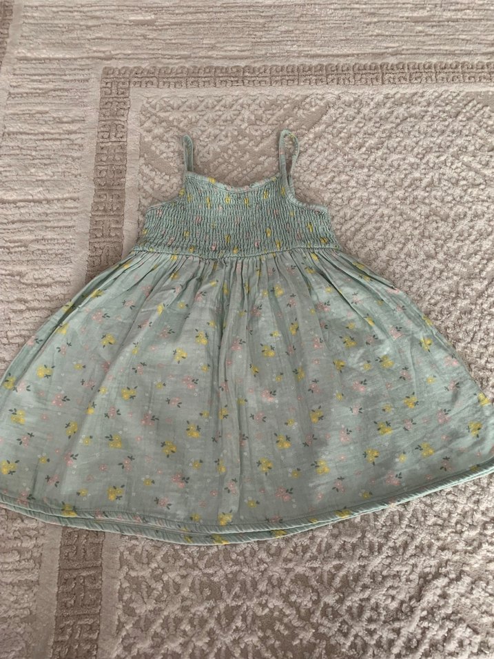 Kız Çocuk Nakışlı Bohem Elbise - Görsel 2