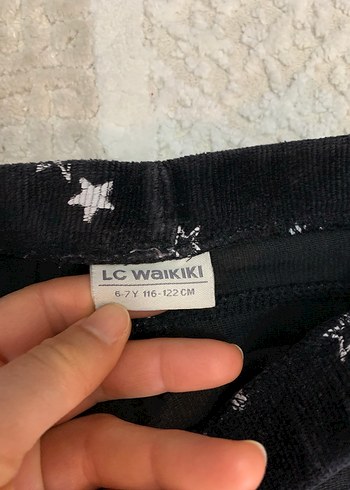 Kız Çocuk Lacivert İnce Tayt - Görsel 4