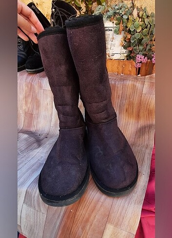 Ugg Siyah uzun bot