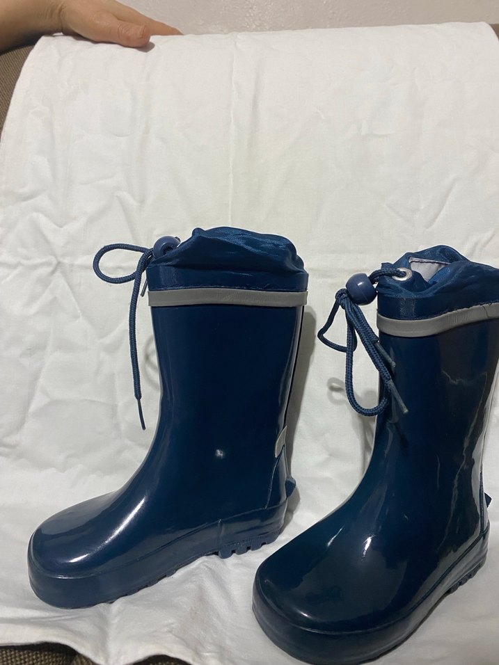 Mavi Erkek Çocuk Kauçuk Botlar - Görsel 2