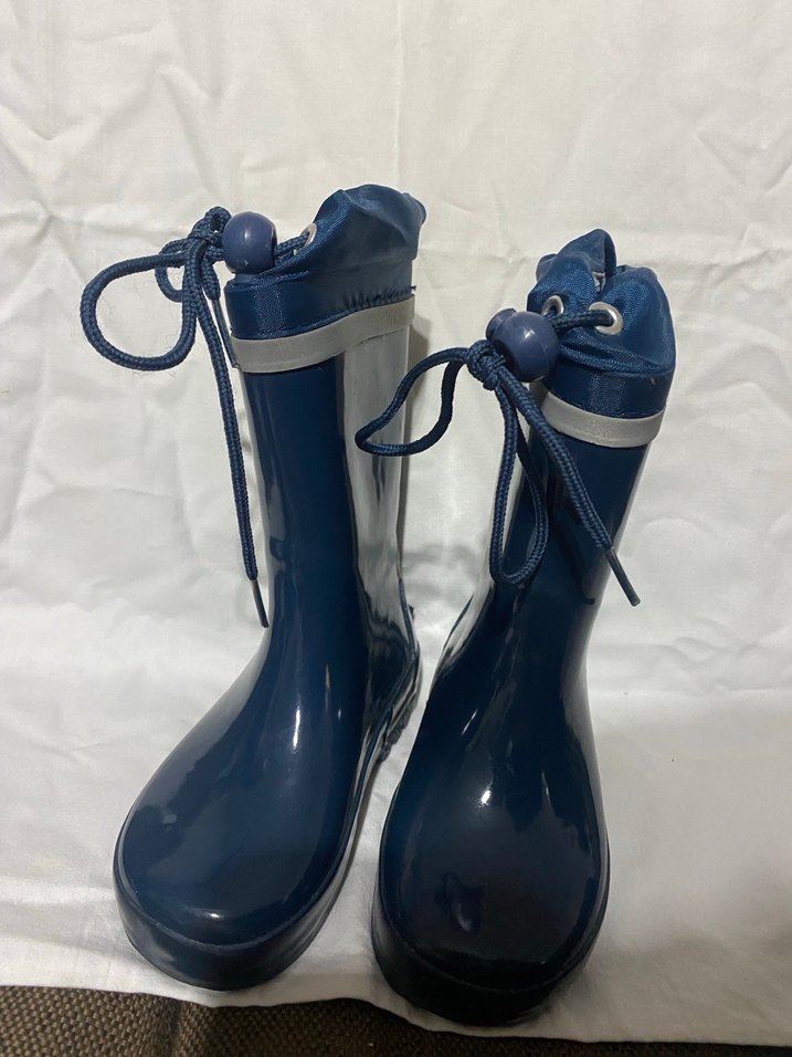 Mavi Erkek Çocuk Kauçuk Botlar - Görsel 3