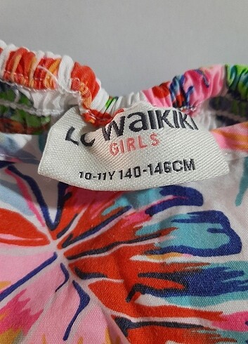 10 Yaş Beden çeşitli Renk Lcw arkası gippeli 10-11 yaş elbise