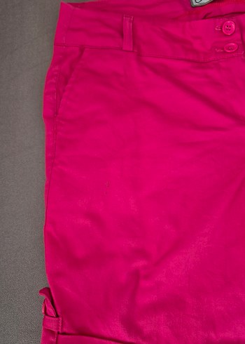 Fuşya ŞORT 42-44 beden ancak ölçüleri baz alın - Görsel 3