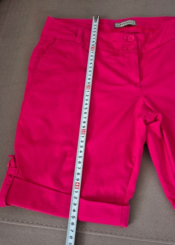 Fuşya ŞORT 42-44 beden ancak ölçüleri baz alın - Görsel 7