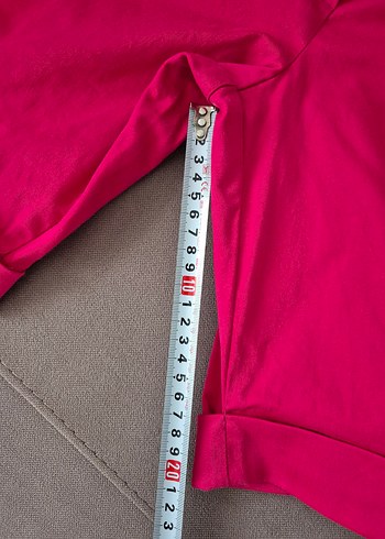 Fuşya ŞORT 42-44 beden ancak ölçüleri baz alın - Görsel 9