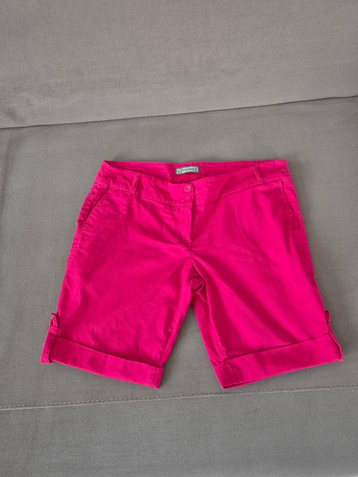 Fuşya ŞORT 42-44 beden ancak ölçüleri baz alın - Görsel 4