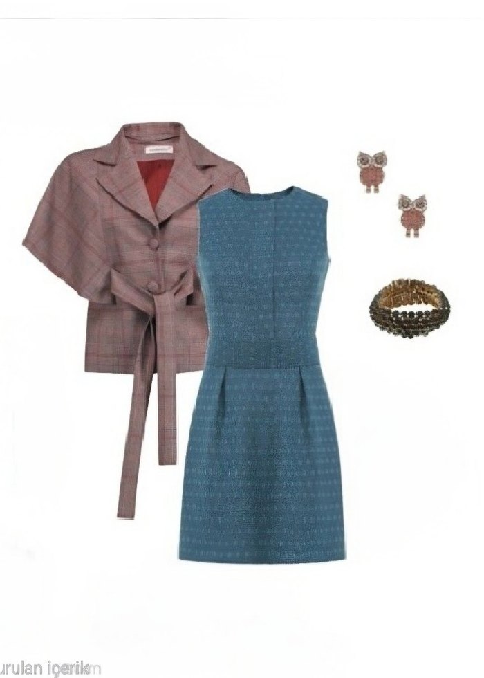 ADL hiç kullanılmamış şık elbise - Görsel 2