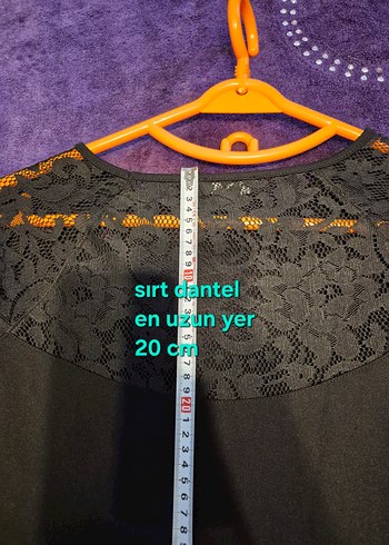 ADL CODENTRY Dantel Detaylı Siyah Uzun Kollu Bluz M Beden - Görsel 10