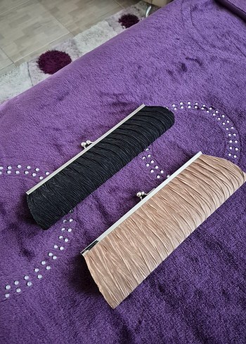 Bej Pilili Kadın Portföy Çanta - Görsel 10