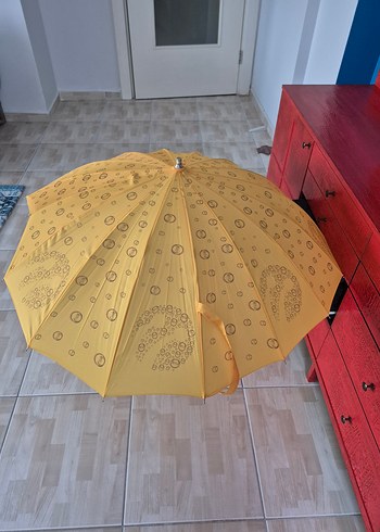 TRCELL KALP ŞEKLİNDE Sarı Şemsiye - Görsel 19