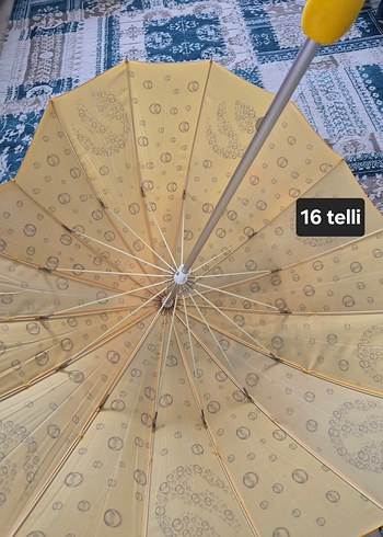 TRCELL KALP ŞEKLİNDE Sarı Şemsiye - Görsel 11