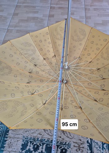 TRCELL KALP ŞEKLİNDE Sarı Şemsiye - Görsel 15