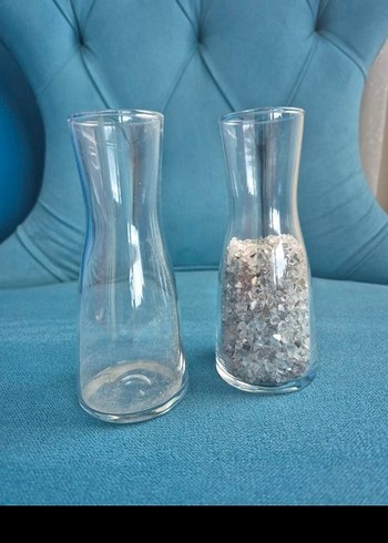 İKEA TIDVATTEN CAM VAZO 14 cm - Görsel 11