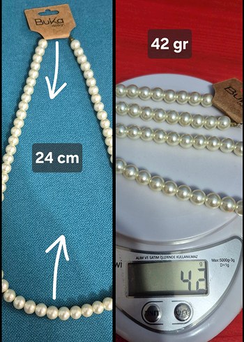 İNCİ KOLYE - Görsel 4