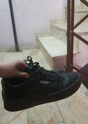 Puma Siyah Dusuk Bilekli Sneaker