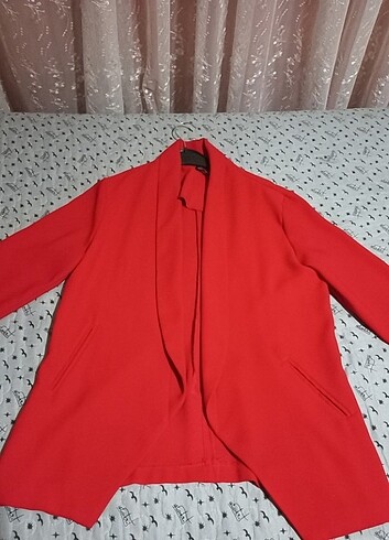 Kırmızı Blazer Ceket