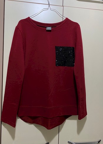 Kadın Bordo Payetli Eşofman Takımı - Görsel 6