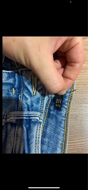 38 Beden Mini jean şort