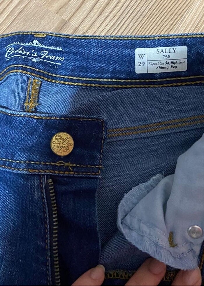 Bayan kot pantolon - Görsel 5