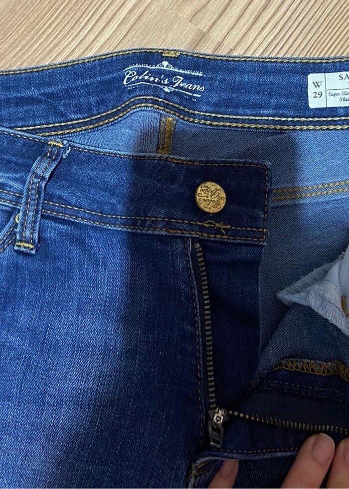 Bayan kot pantolon - Görsel 3