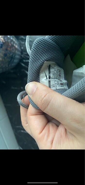 38 Beden gri Renk Nike gri spor ayakkabı