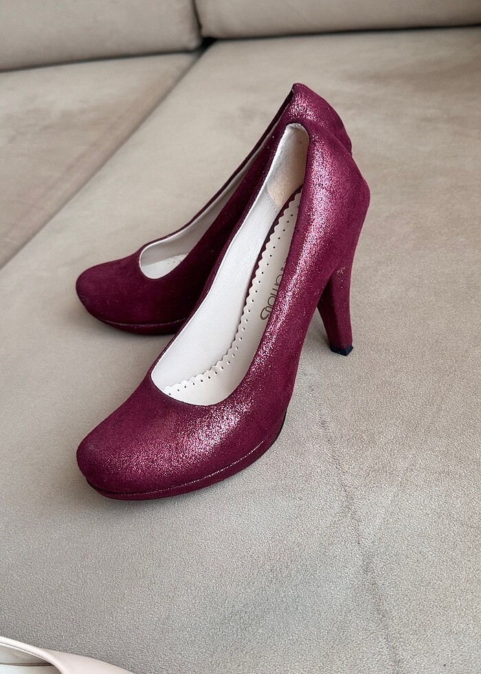 Bordo ayakkabı - Görsel 2