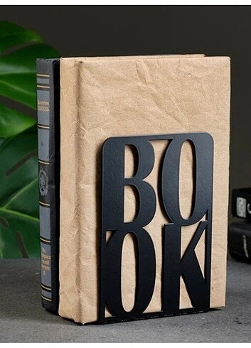 book yazılı Kitap Tutucu, 2li set