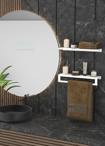 Diğer Banyo Mutfak Raflar Havlu Askisı 2li set