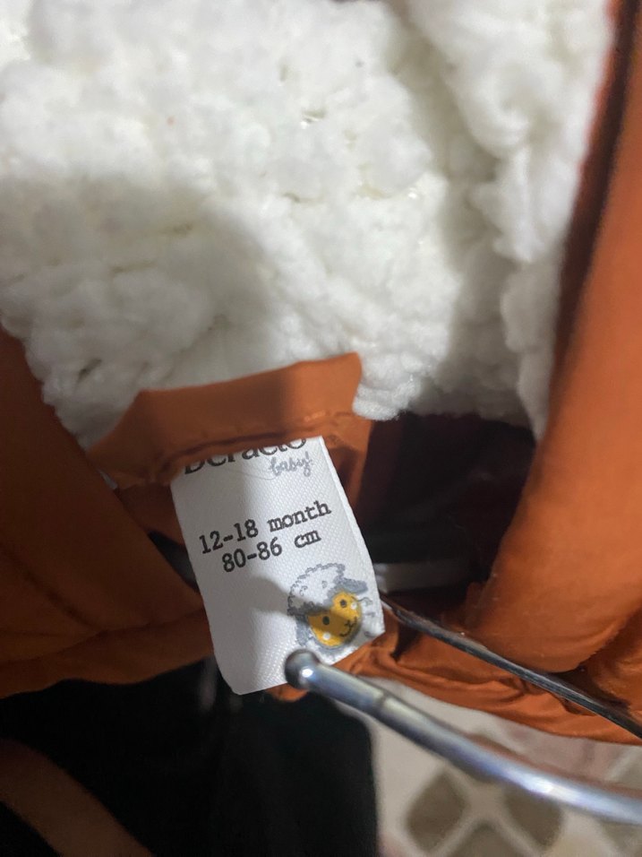 Kahverengi Parlak Fermuarlı Erkek Çocuk Mont - Görsel 3