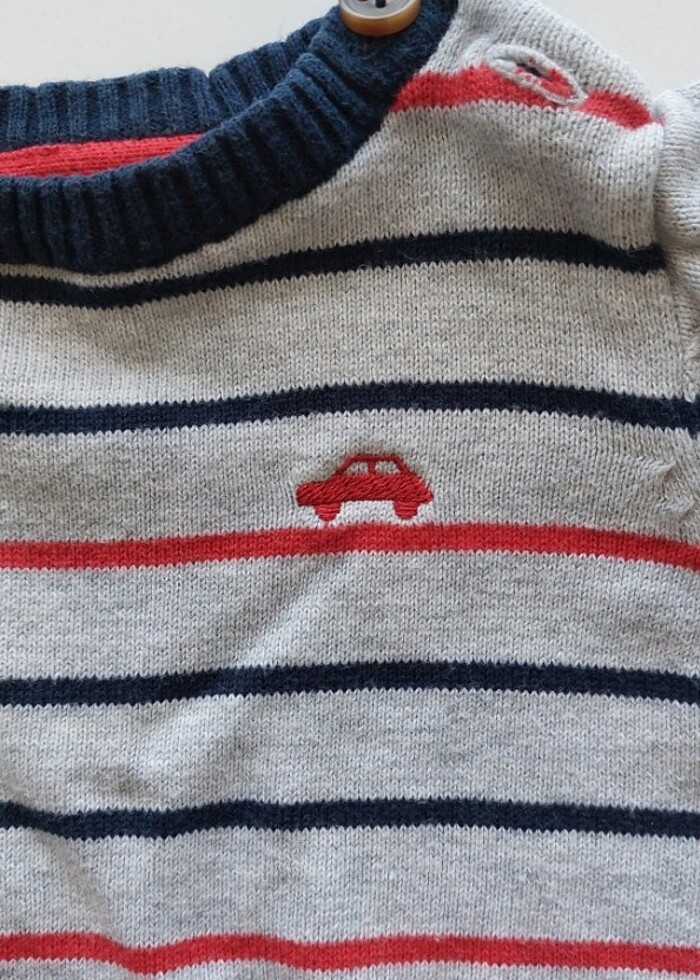 3 ay erkek bebek kazak - Görsel 2