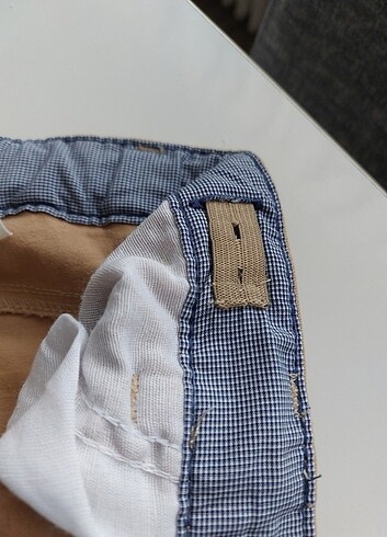 9 Yaş Beden camel Renk Erkek çocuk gabardin pantolon